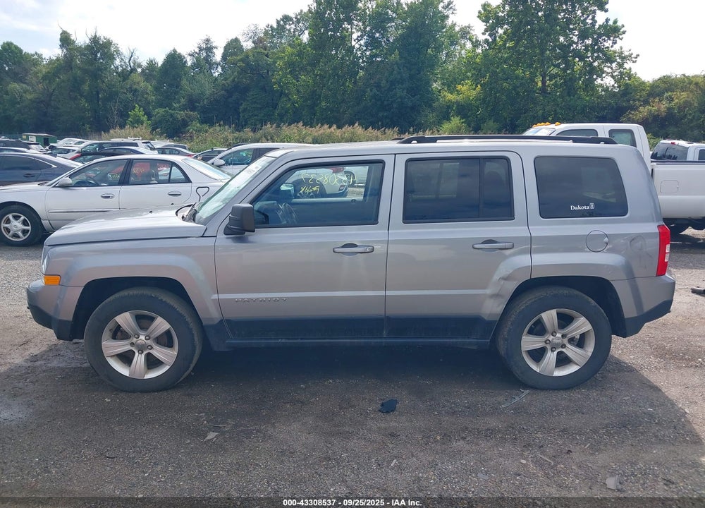 2016 JEEP PATRIOT LATITUDE VIN: 1C4NJRFB9GD522466