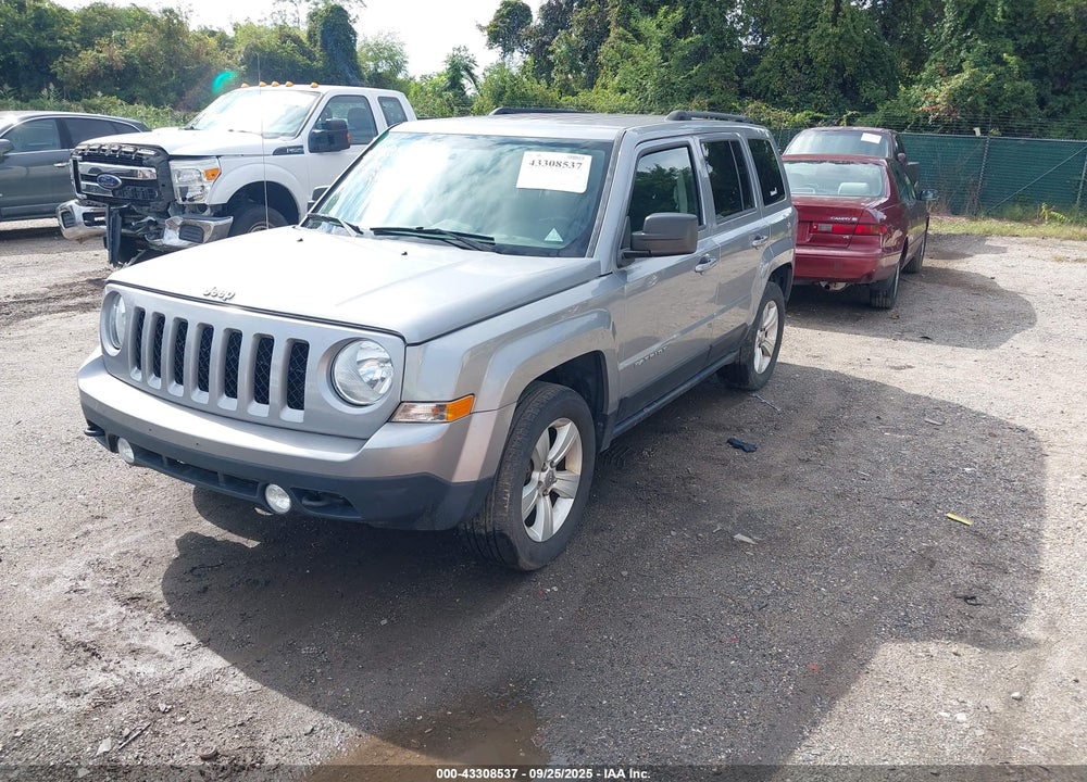 2016 JEEP PATRIOT LATITUDE VIN: 1C4NJRFB9GD522466
