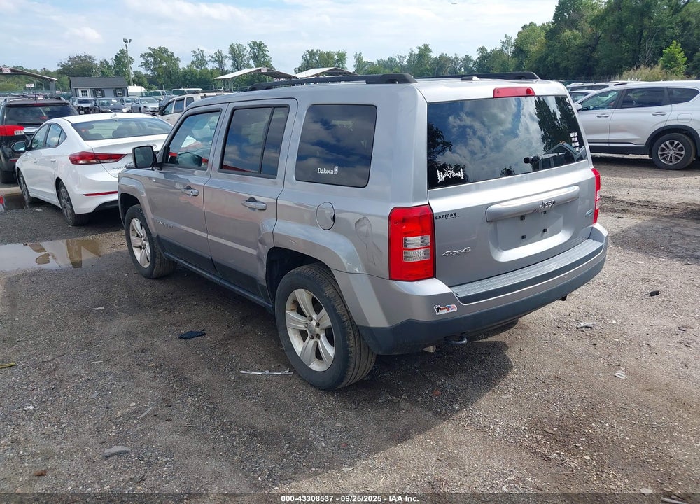 2016 JEEP PATRIOT LATITUDE VIN: 1C4NJRFB9GD522466