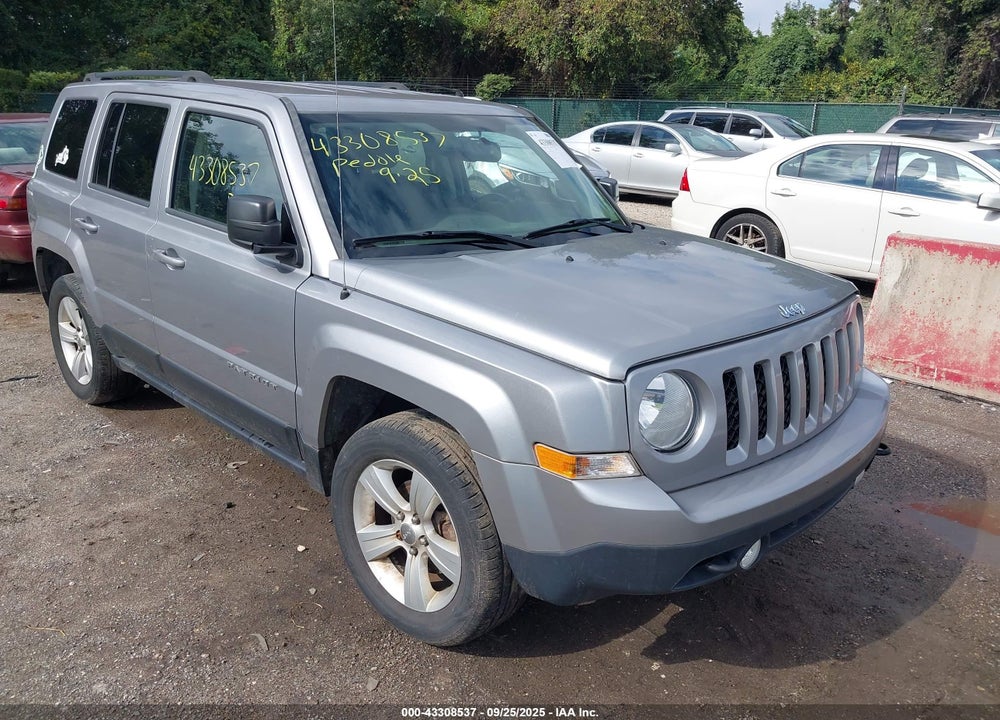 2016 JEEP PATRIOT LATITUDE VIN: 1C4NJRFB9GD522466