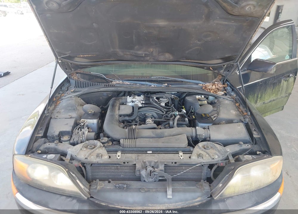 2000 LINCOLN LS V8 AUTO VIN: 1LNHM87A3YY932237
