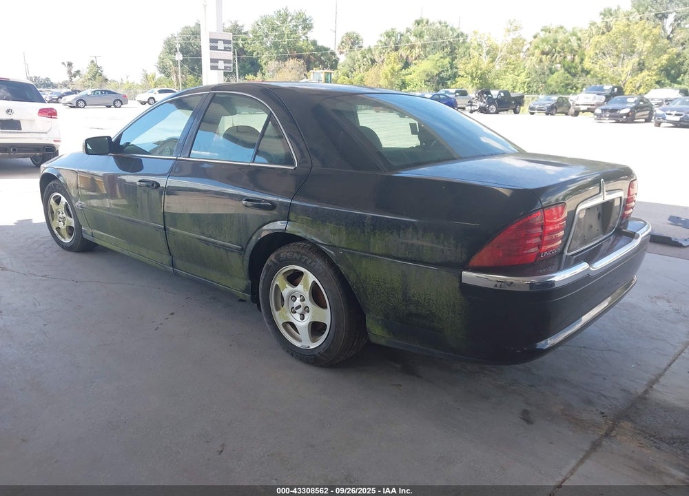 2000 LINCOLN LS V8 AUTO VIN: 1LNHM87A3YY932237