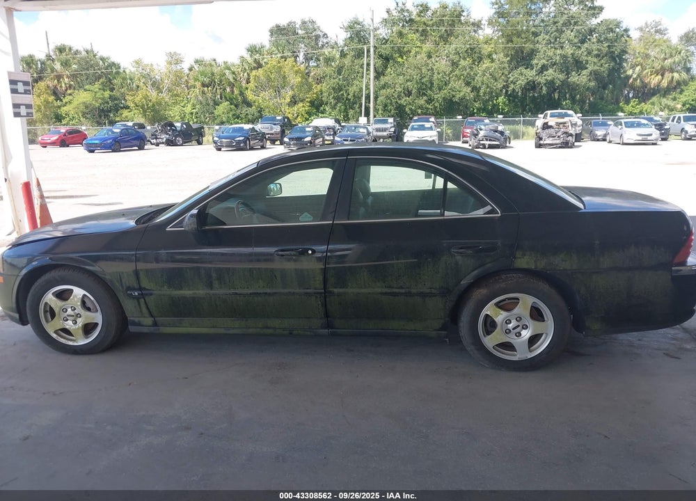 2000 LINCOLN LS V8 AUTO VIN: 1LNHM87A3YY932237