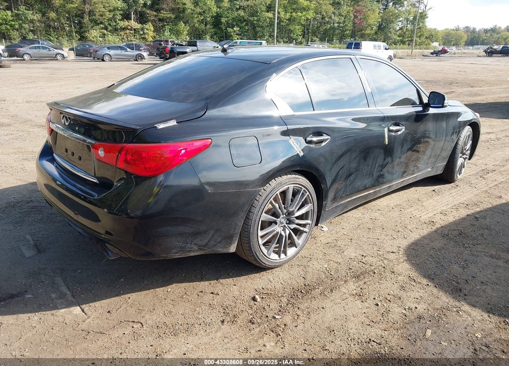 2016 INFINITI Q50 3.0T RED SPORT 400 VIN: JN1FV7AR8GM450650