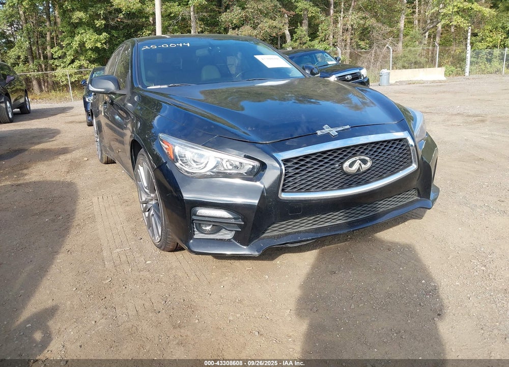 2016 INFINITI Q50 3.0T RED SPORT 400 VIN: JN1FV7AR8GM450650