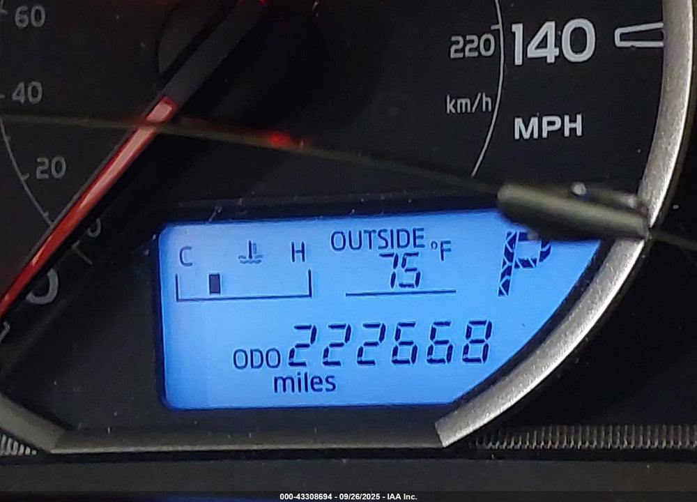 2013 TOYOTA RAV4 LE VIN: 2T3BFREV9DW005859