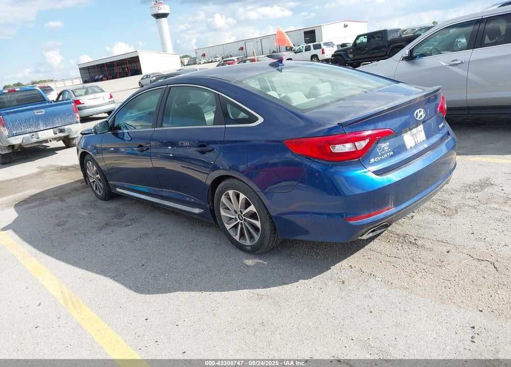 2015 HYUNDAI SONATA SPORT VIN: 5NPE34AF3FH031908
