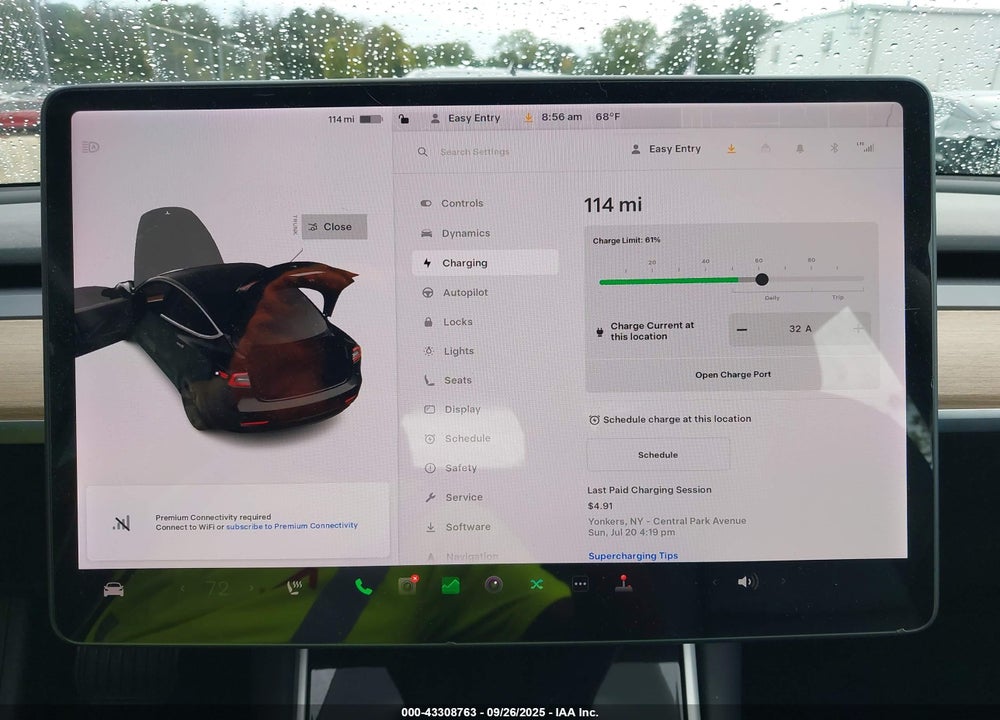 2019 TESLA MODEL 3 VIN: 5YJ3E1EA8KF306471