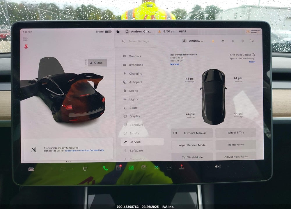 2019 TESLA MODEL 3 VIN: 5YJ3E1EA8KF306471