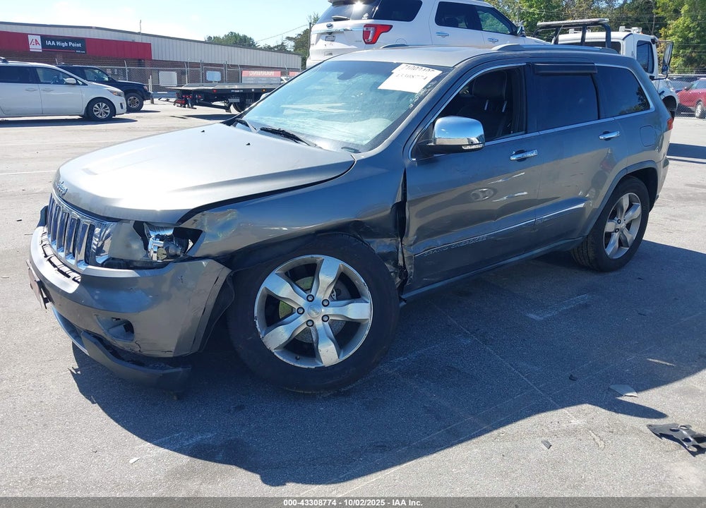 2012 JEEP GRAND CHEROKEE VIN: 1C4RJFCG5CC123859