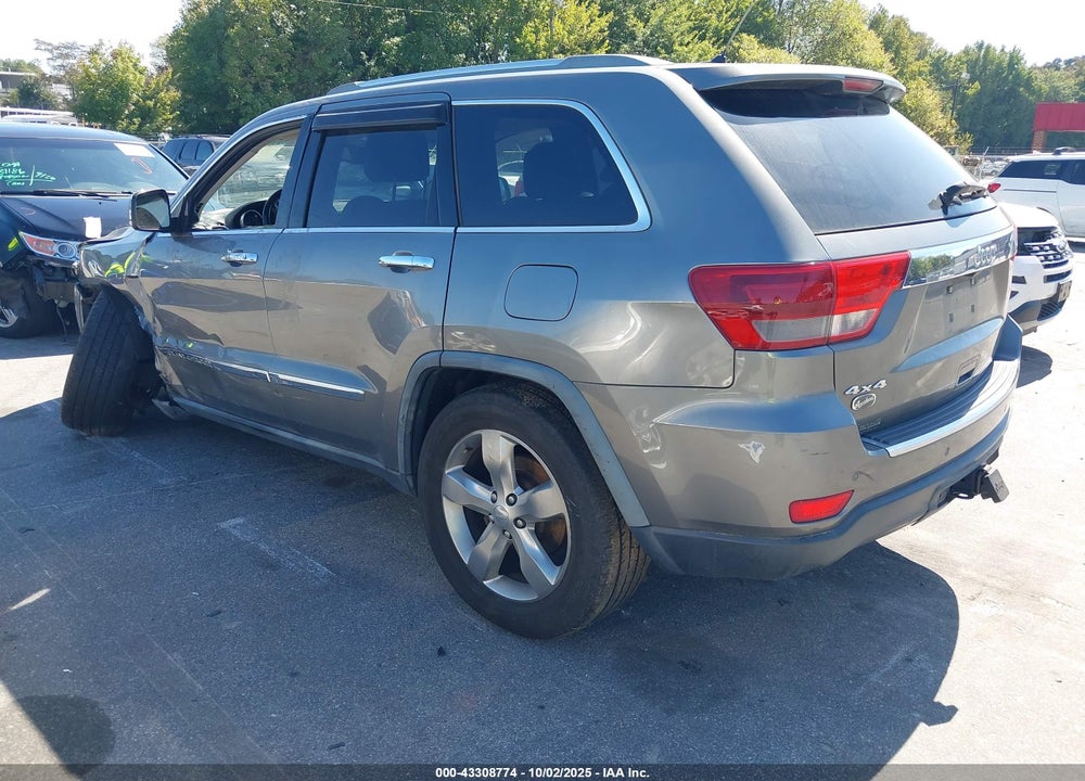2012 JEEP GRAND CHEROKEE VIN: 1C4RJFCG5CC123859
