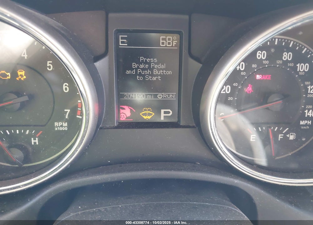2012 JEEP GRAND CHEROKEE VIN: 1C4RJFCG5CC123859