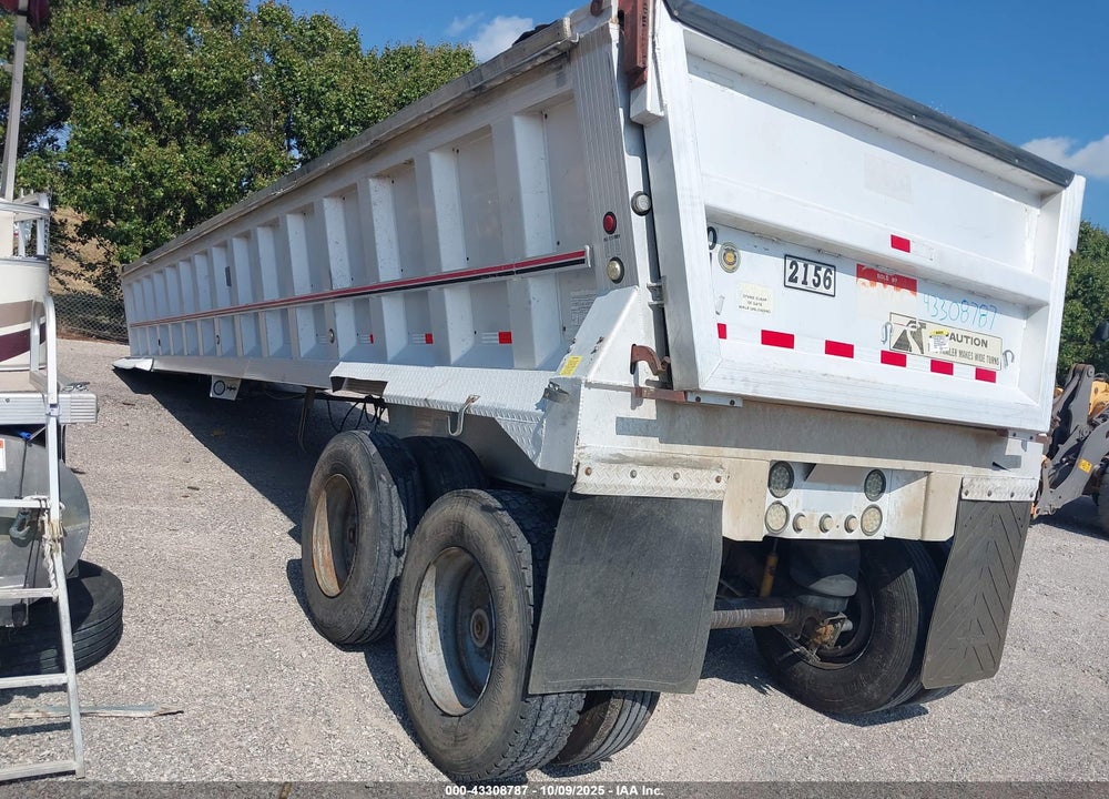 1999 TRAVIS BODY & TRAILER END DUMP VIN: 1T91F3724X1247001
