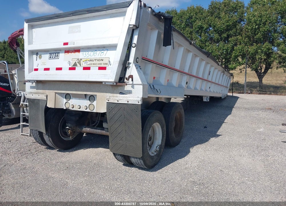 1999 TRAVIS BODY & TRAILER END DUMP VIN: 1T91F3724X1247001