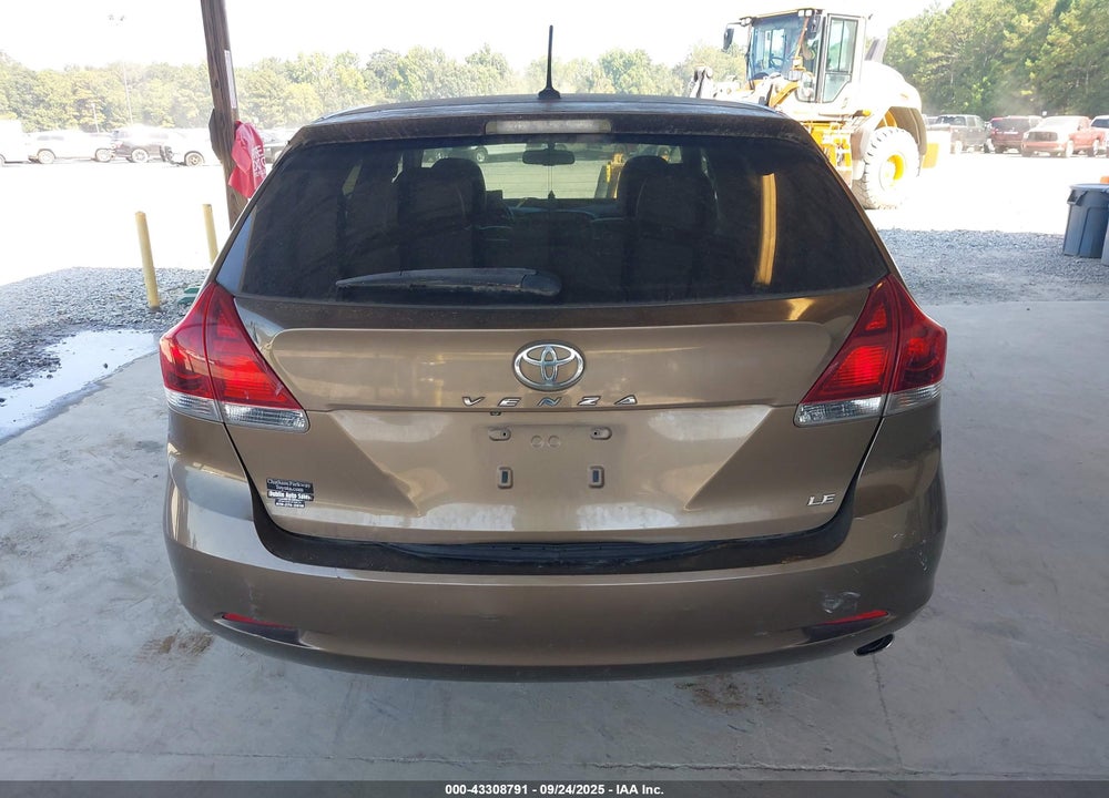2013 TOYOTA VENZA LE VIN: 4T3ZA3BB6DU070009