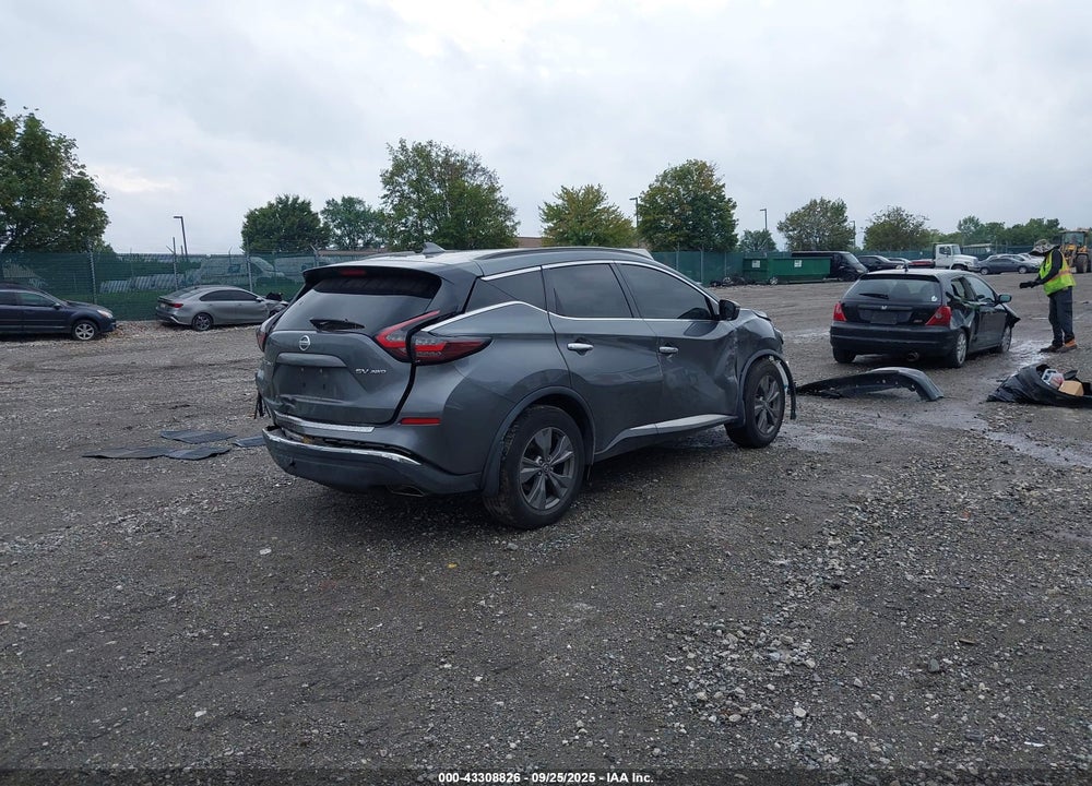 2019 NISSAN MURANO SV VIN: 5N1AZ2MS6KN150990