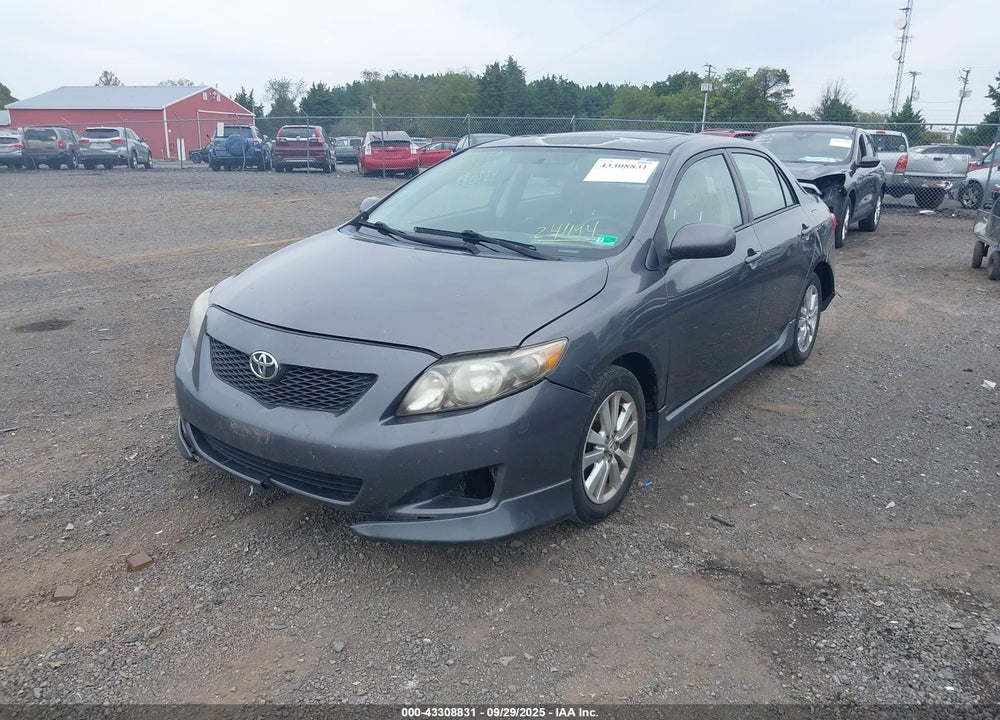 2010 TOYOTA COROLLA S VIN: 2T1BU4EE3AC241194