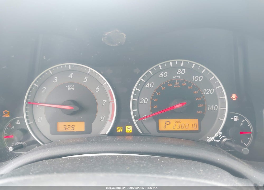 2010 TOYOTA COROLLA S VIN: 2T1BU4EE3AC241194