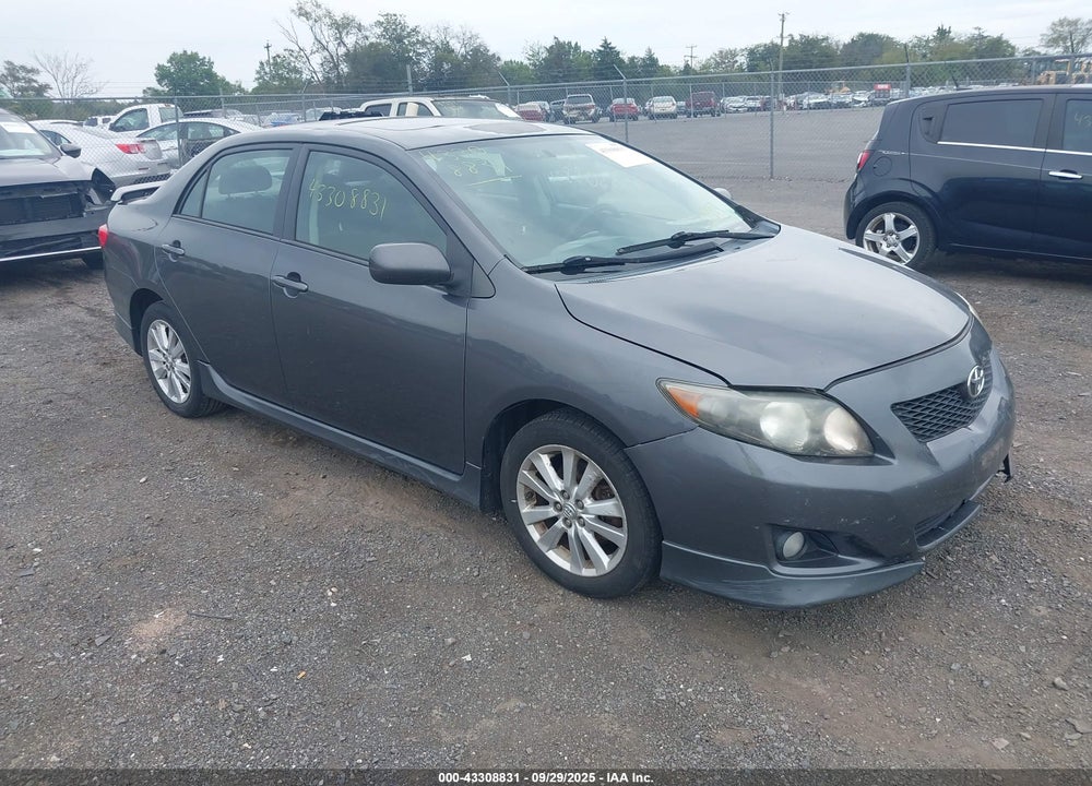 2010 TOYOTA COROLLA S VIN: 2T1BU4EE3AC241194