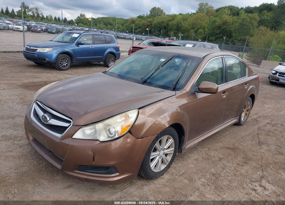 2012 SUBARU LEGACY VIN: 4S3BMCG64C3009974