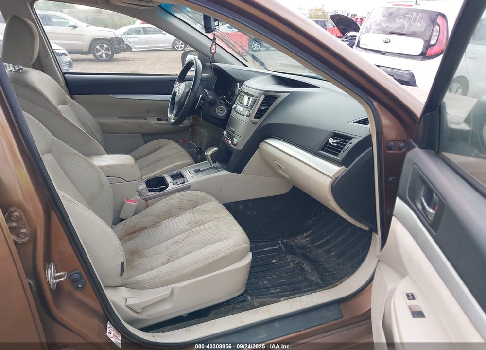 2012 SUBARU LEGACY VIN: 4S3BMCG64C3009974