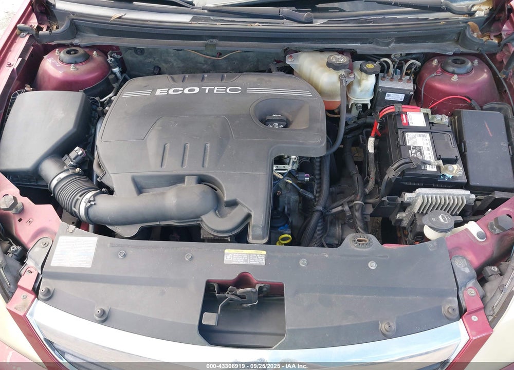 2008 SATURN AURA VIN: 1G8ZS57B48F255520