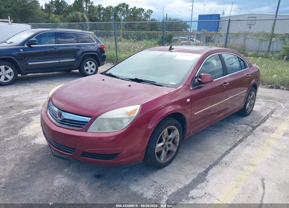 2008 SATURN AURA VIN: 1G8ZS57B48F255520