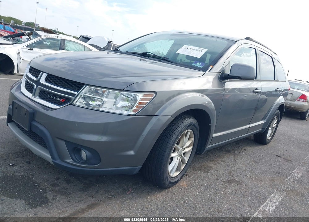 2013 DODGE JOURNEY SXT VIN: 3C4PDCBG6DT502194