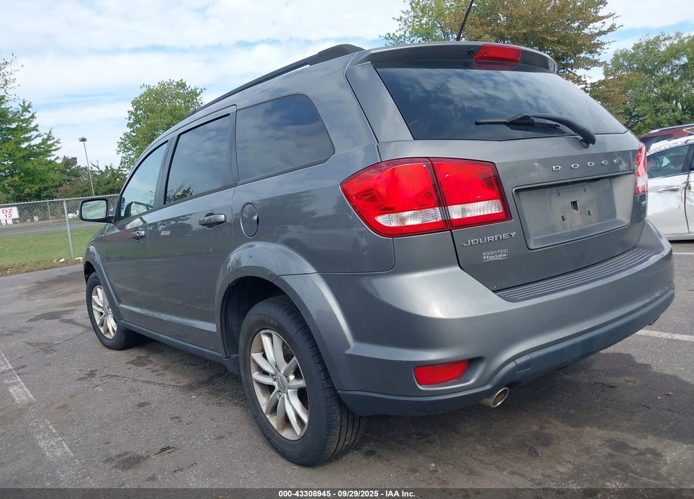 2013 DODGE JOURNEY SXT VIN: 3C4PDCBG6DT502194