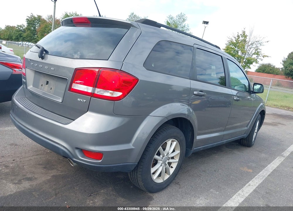 2013 DODGE JOURNEY SXT VIN: 3C4PDCBG6DT502194
