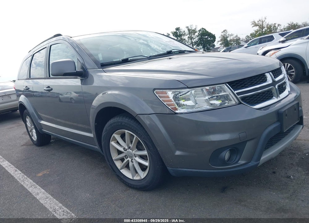 2013 DODGE JOURNEY SXT VIN: 3C4PDCBG6DT502194
