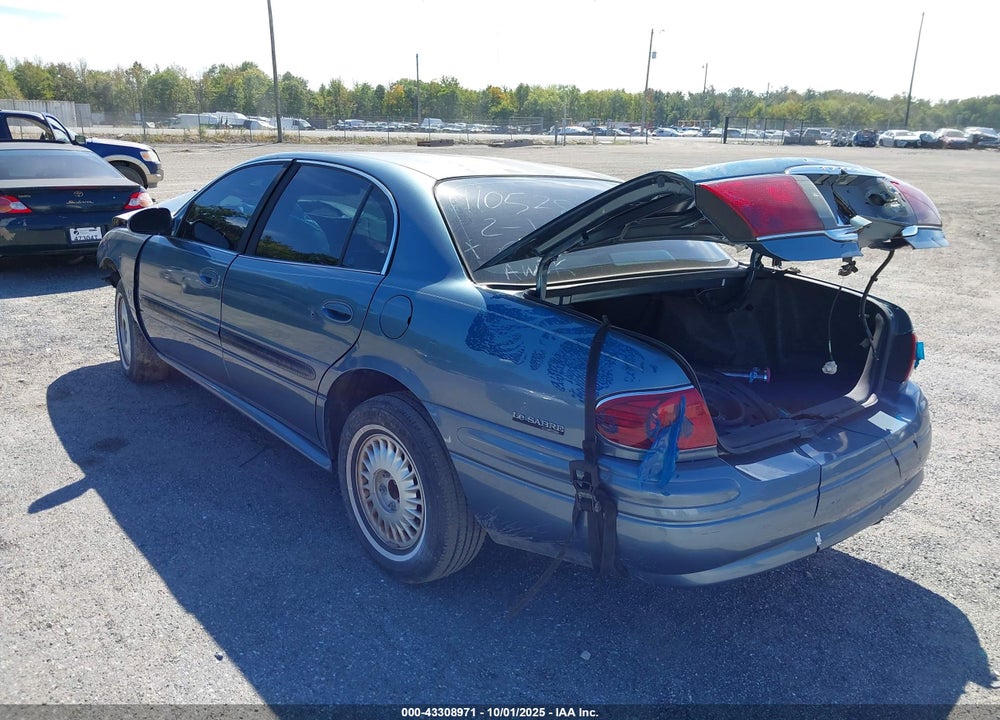 2000 BUICK LESABRE CUSTOM VIN: 1G4HP54K7YU287618
