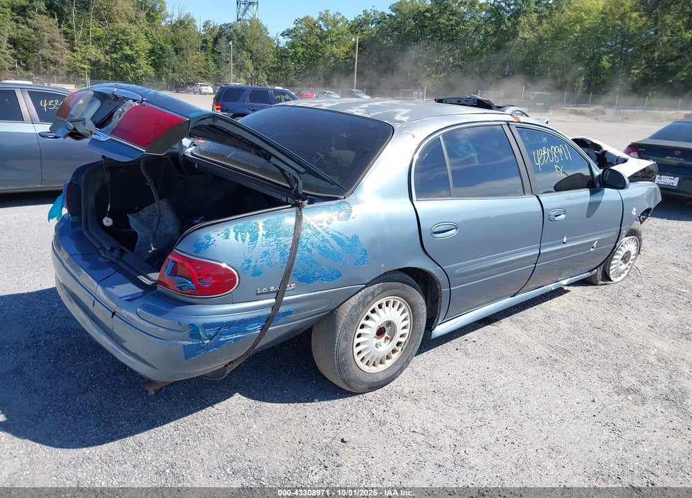 2000 BUICK LESABRE CUSTOM VIN: 1G4HP54K7YU287618