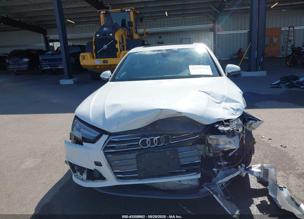 2019 AUDI A4 45 PREMIUM VIN: WAUDNAF41KN018478