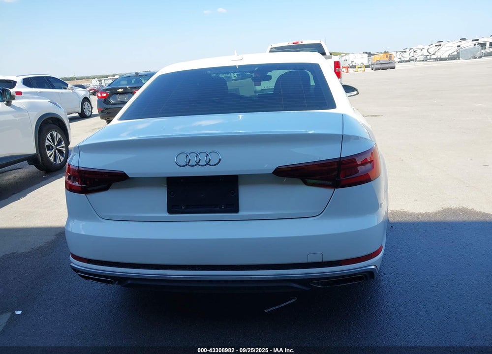 2019 AUDI A4 45 PREMIUM VIN: WAUDNAF41KN018478