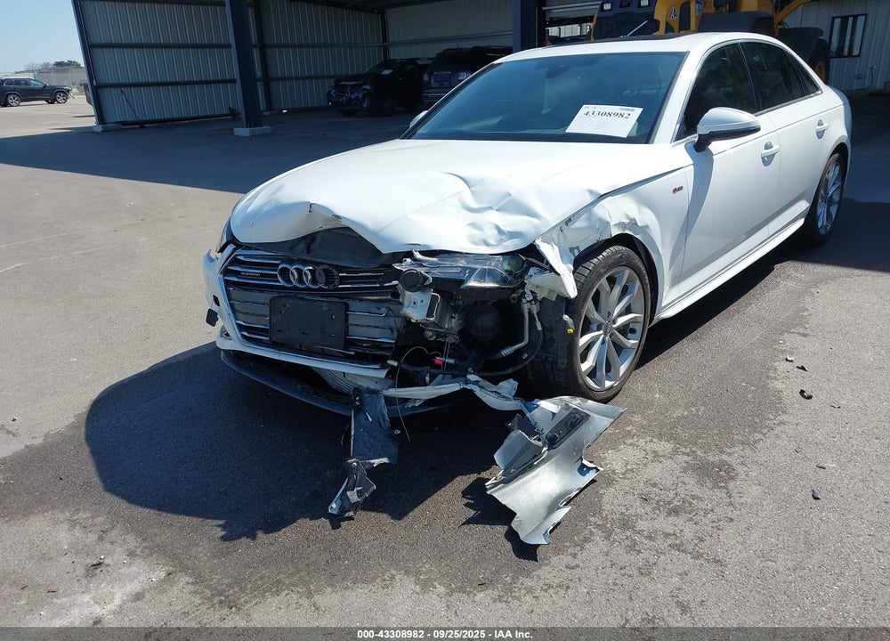 2019 AUDI A4 45 PREMIUM VIN: WAUDNAF41KN018478