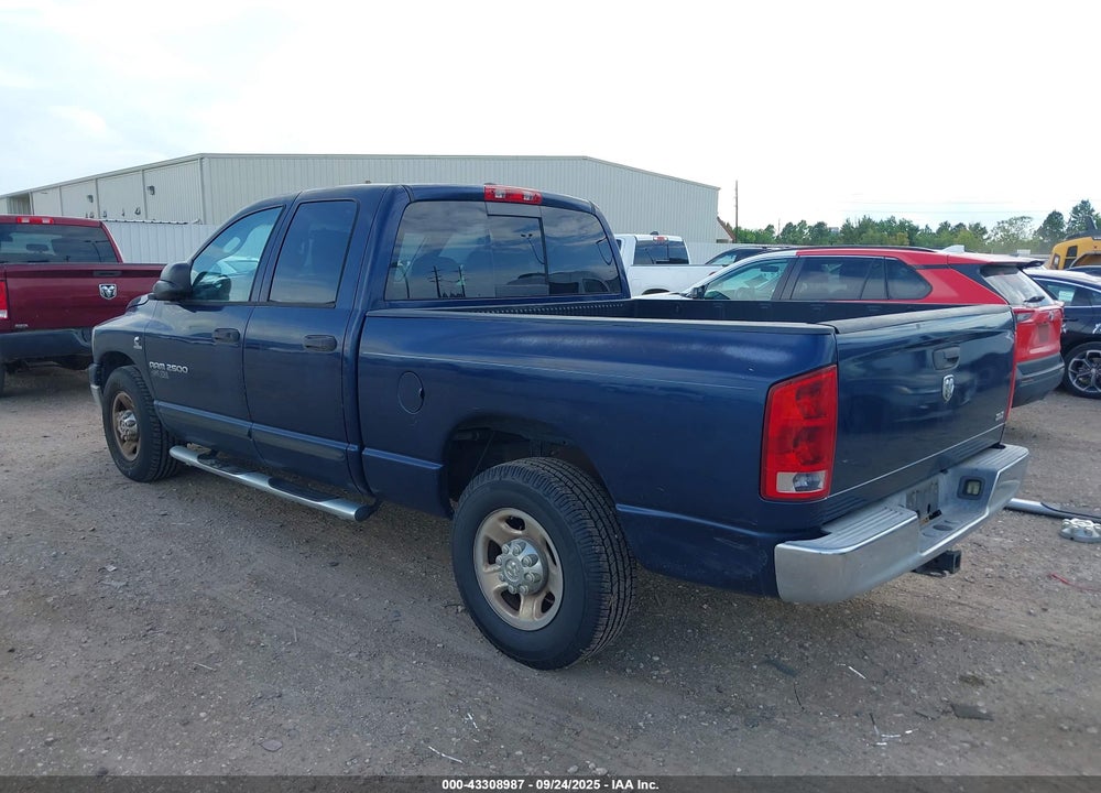 2006 DODGE RAM 2500 SLT/SPORT VIN: 3D7KR28C06G283003