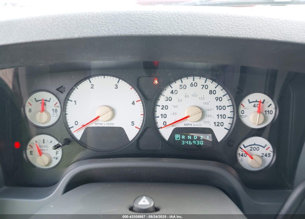 2006 DODGE RAM 2500 SLT/SPORT VIN: 3D7KR28C06G283003
