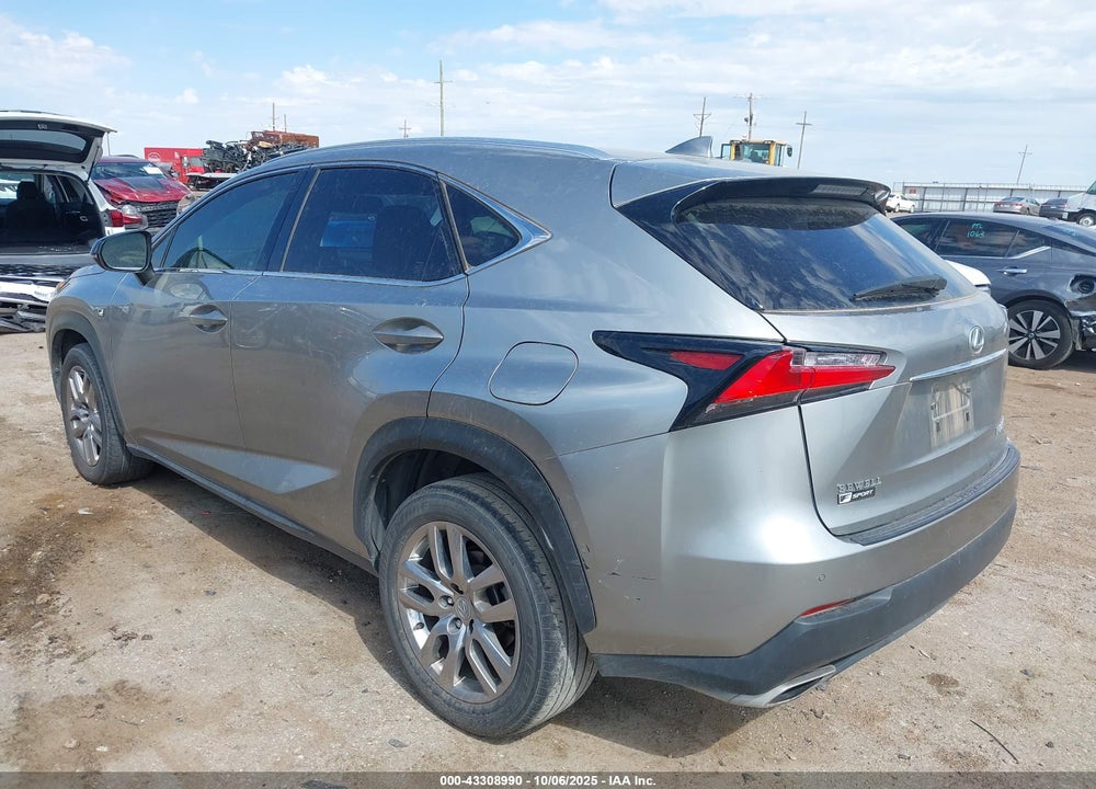2017 LEXUS NX 200T VIN: JTJYARBZXH2066732