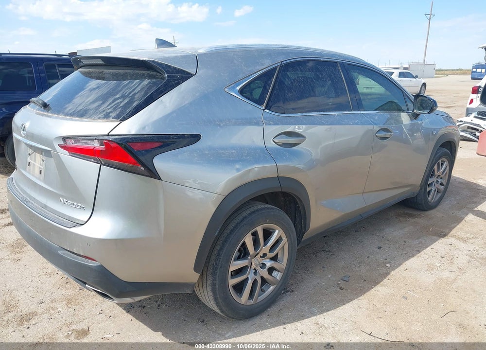 2017 LEXUS NX 200T VIN: JTJYARBZXH2066732