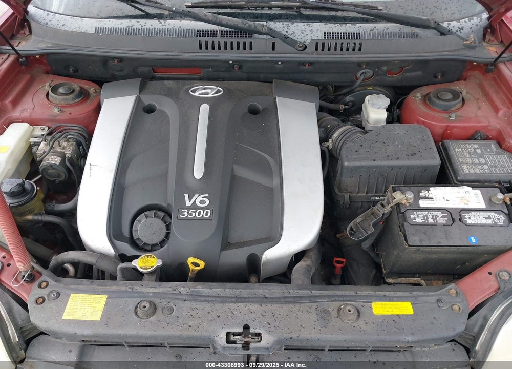 2005 HYUNDAI SANTA FE GLS/LX VIN: KM8SC13E55U998381