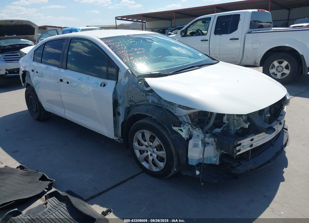 2020 TOYOTA COROLLA LE VIN: JTDEPRAE4LJ046610