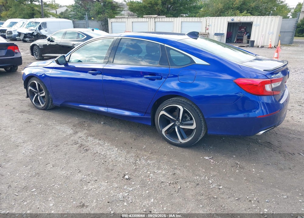 2021 HONDA ACCORD SPORT VIN: 1HGCV1F30MA007280