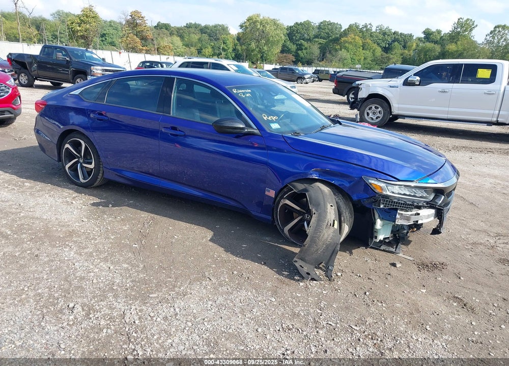 2021 HONDA ACCORD SPORT VIN: 1HGCV1F30MA007280