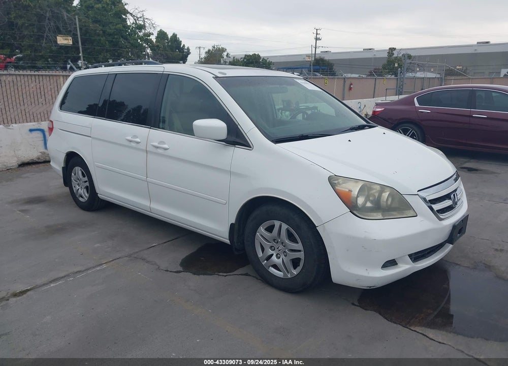2007 HONDA ODYSSEY EX-L VIN: 5FNRL38737B082626