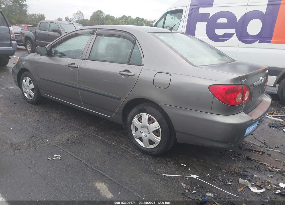 2007 TOYOTA COROLLA VIN: 2T1BR30E77C736543