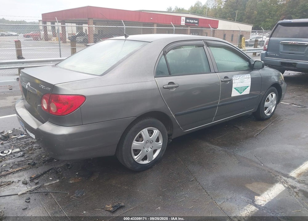 2007 TOYOTA COROLLA VIN: 2T1BR30E77C736543