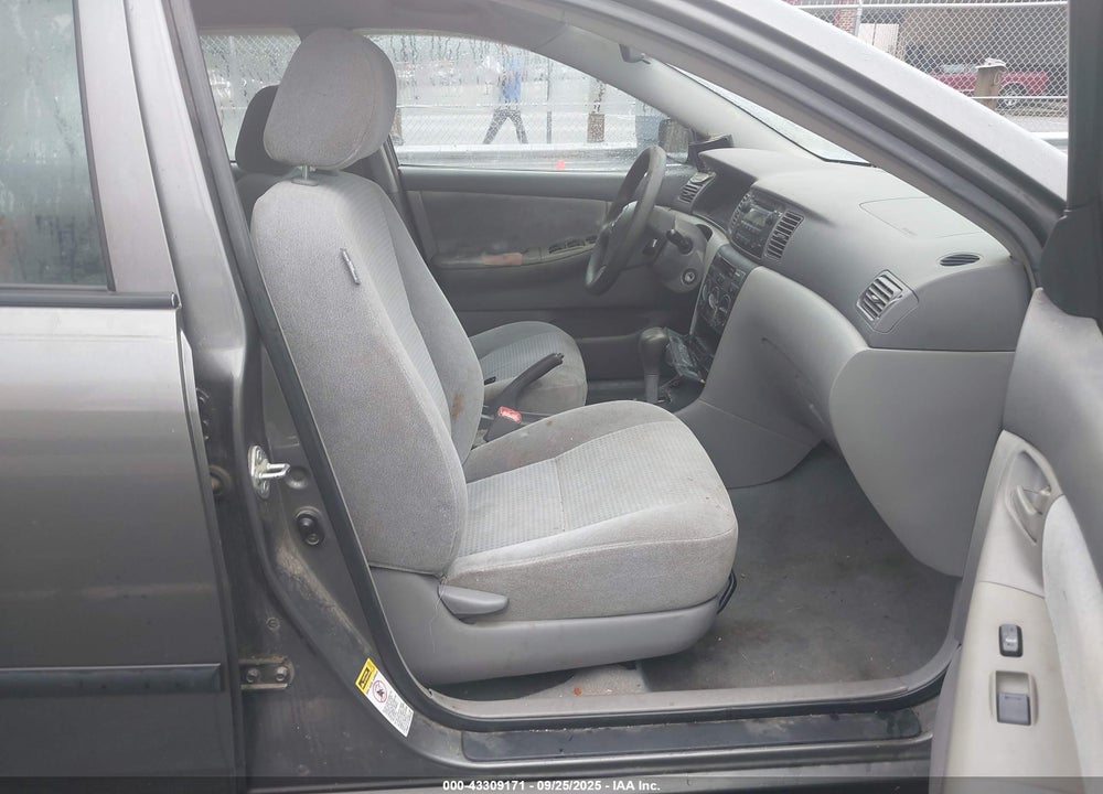 2007 TOYOTA COROLLA VIN: 2T1BR30E77C736543