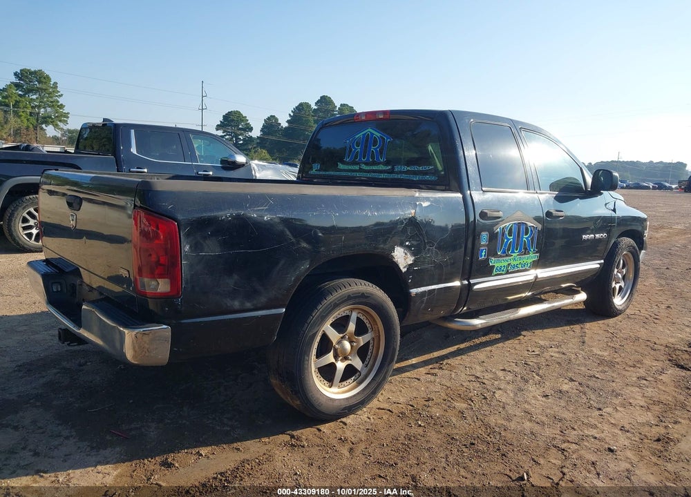 2005 DODGE RAM 1500 SLT/LARAMIE VIN: 1D7HA18D75S360428