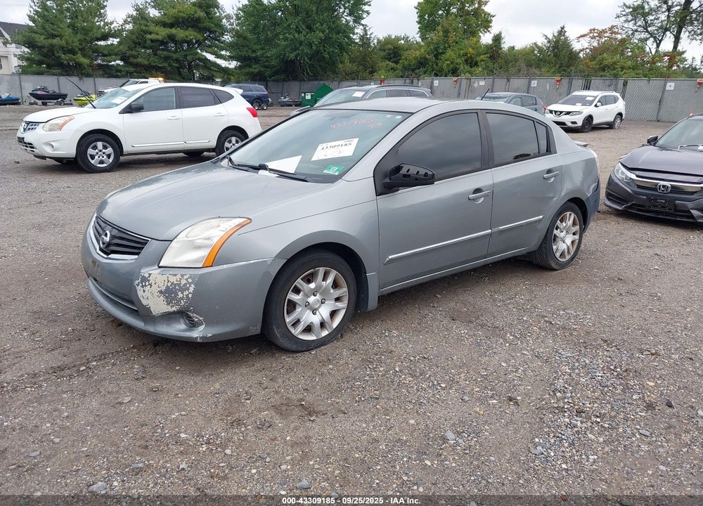 2012 NISSAN SENTRA VIN: 3N1AB6AP6CL665296